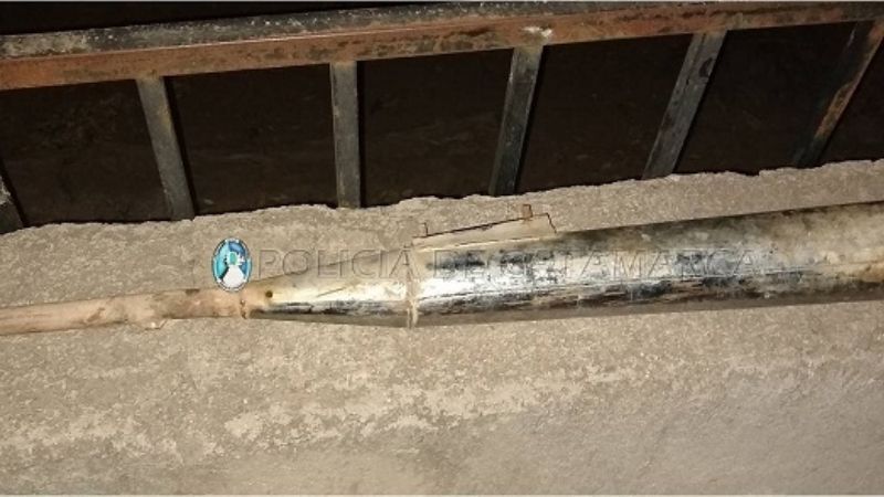 Llevaba un caño de escape de dudosa procedencia