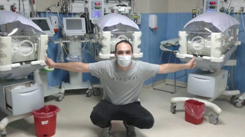 Increíble: nacieron trigemelas idénticas