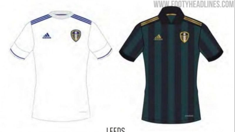 Se filtraron imágenes las nuevas camisetas del Leeds