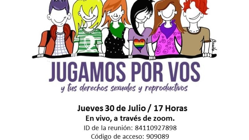 Presentan campaña “Jugamos por vos y tus derechos sexuales y reproductivos”