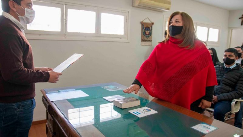 Asumieron nuevos funcionarios en Fray Mamerto Esquiú