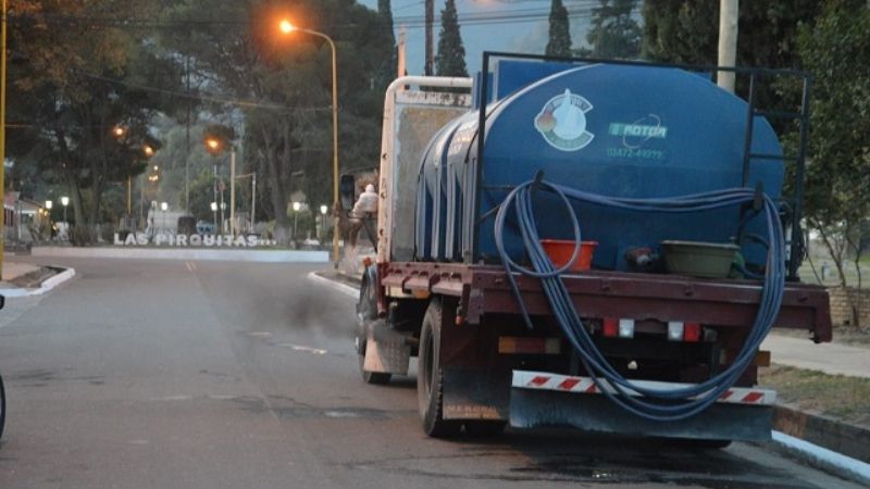 Las Pirquitas y Pomancillo sin agua hasta mañana