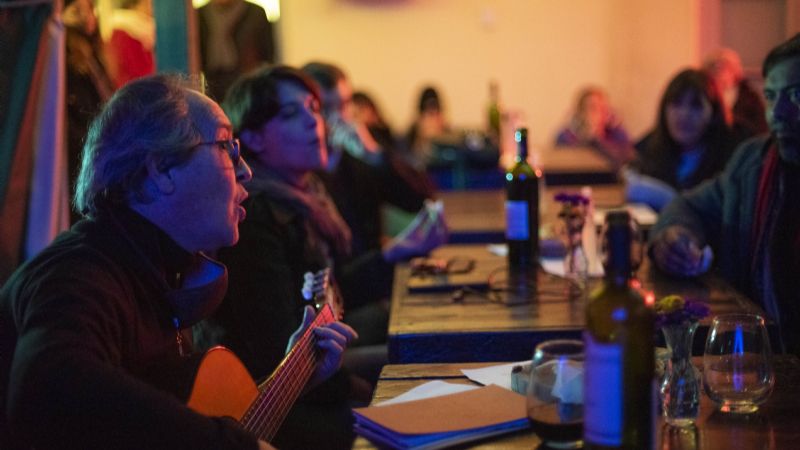 Víctor Aybar logró evocar la mística del grupo literario Umbral