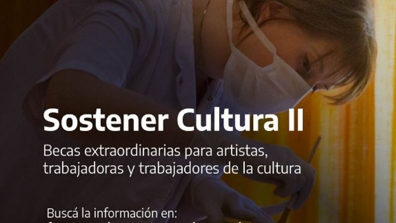 Sostener Cultura II: becas extraordinarias para trabajadores culturales