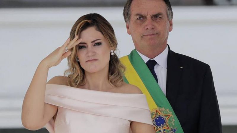 La esposa de Jair Bolsonaro dio positivo de Coronavirus