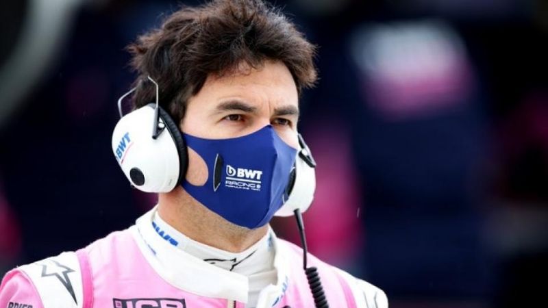 F1: el mexicano Checo Pérez dio positivo de coronavirus