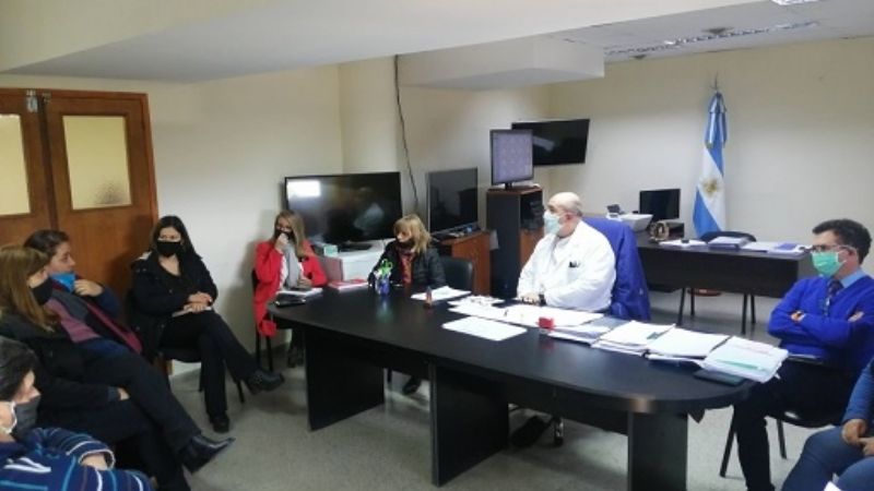 Autoridades de OSEP se reunieron con el gremio