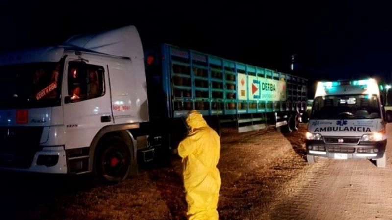 Camionero con coronavirus pasó por Recreo