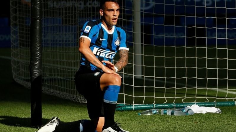 La afición "interista" le cae con dureza a Lautaro