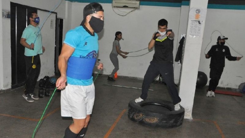 Cerraron los gimnasios de boxeo hasta el domingo 12