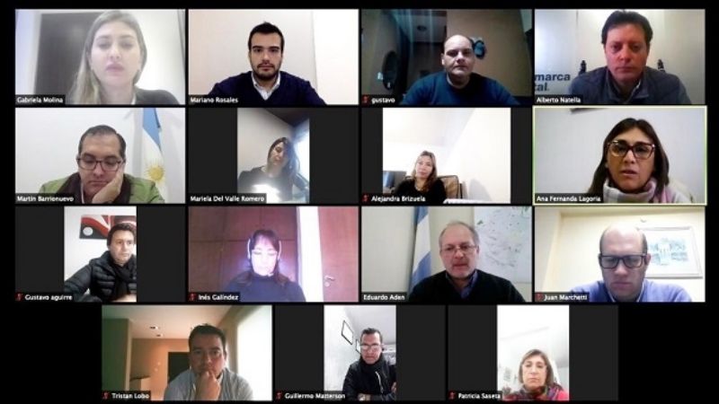 Saadi reunió a su gabinete  por videoconferencia