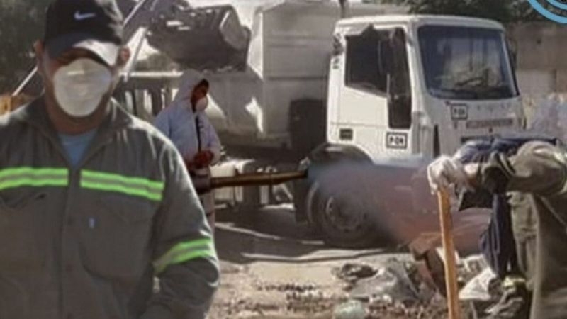 Paran trabajadores de Higiene Urbana de la Capital