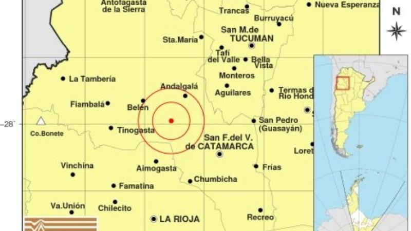 Dos temblores en las últimas horas