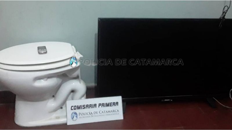 Robaron, intentaron escapar, pero fueron atrapados por los policías