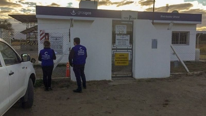 Verifican el precio de las garrafas