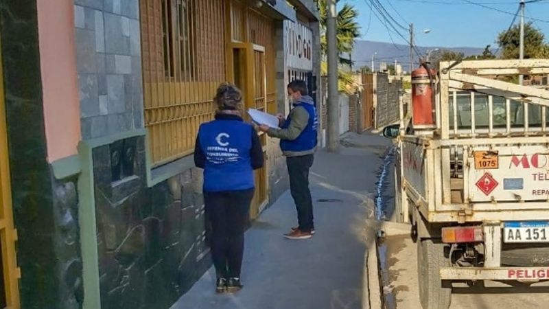 Verifican el precio de las garrafas