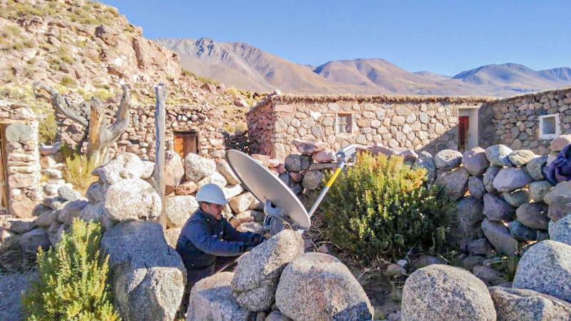 Catamarca: ARSAT conecta mediante internet satelital a Centros de Salud del interior