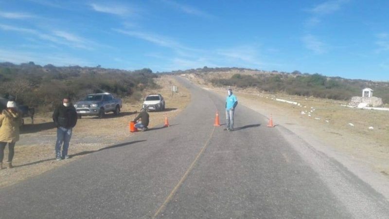 Ancasti cierra todos los accesos