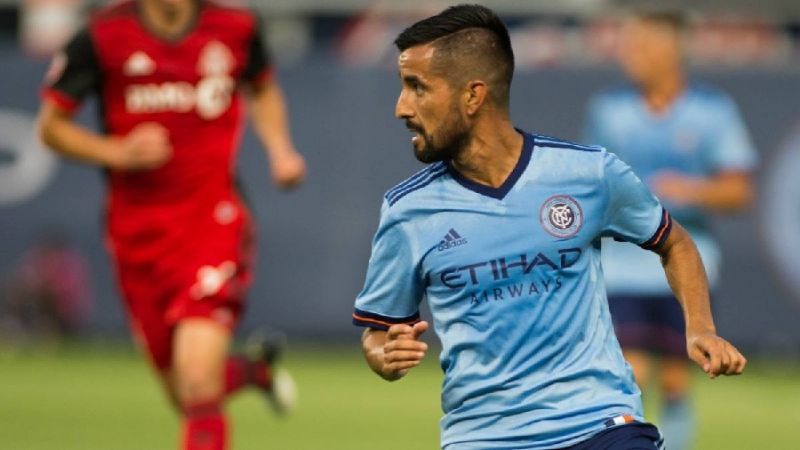 Maxi Moralez juega con New York City, en la MLS