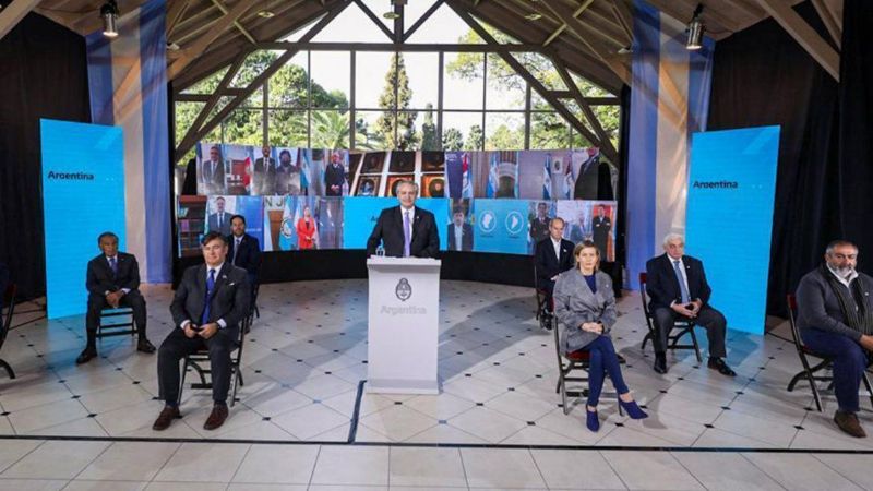 Alberto Fernández dijo que vino a "terminar con los odiadores seriales"