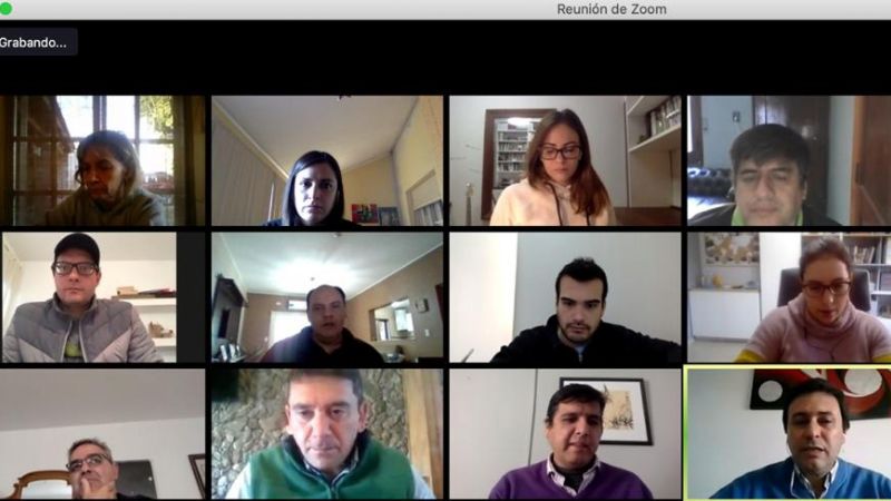 Jalil analizó la situación con los intendentes del Valle Central