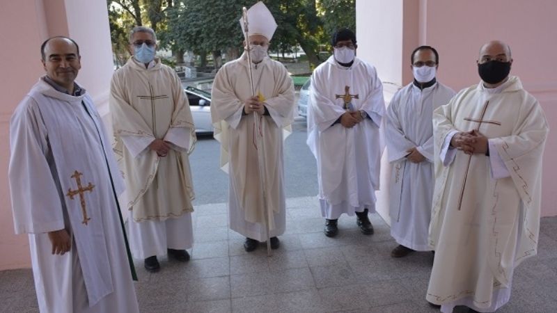 El padre Chumbita asumió como nuevo párroco de Pomán