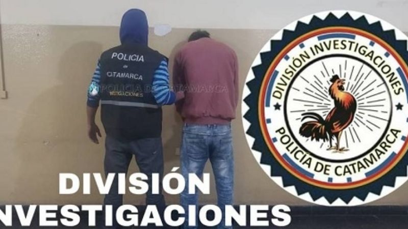 Dos detenidos y una moto secuestrada