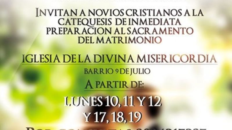 Catequesis para novios que se van a casar