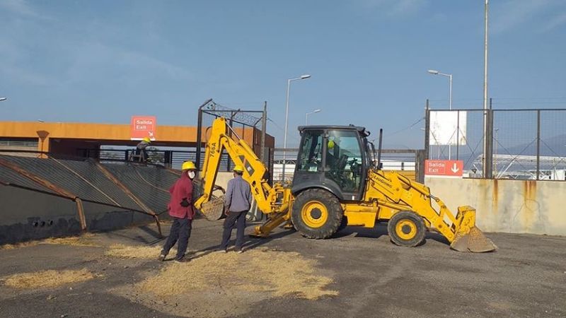 Comenzaron las reparaciones al Estadio Bicentenario