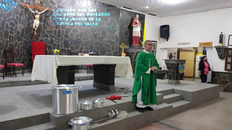 Trabajan para reabrir el comedor de la capilla de San Ramón Nonato