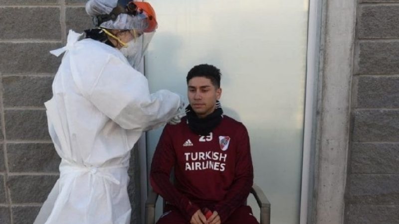 Montiel  de River dio positivo en el test serológico