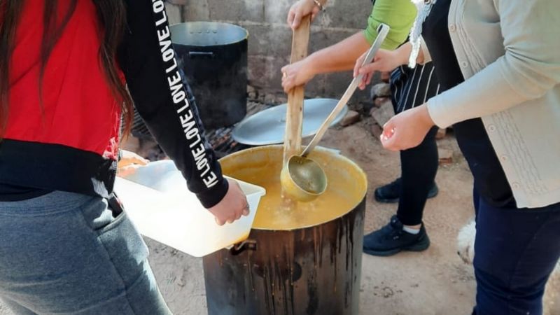 Mujeres peronistas realizaron un "Locro Solidario" en La Guardia