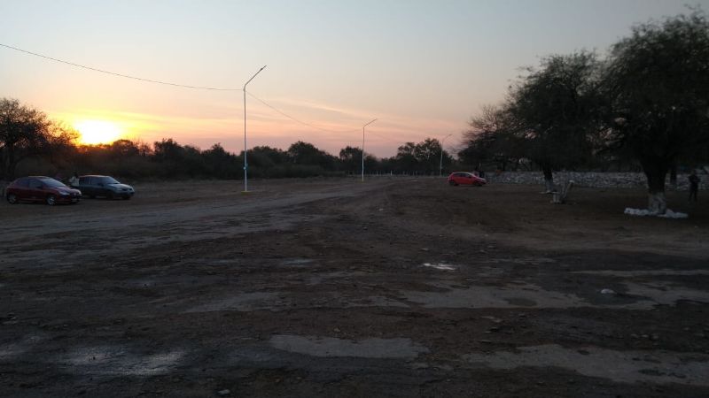 Nueva luminaria en Esquiú y El Suncho