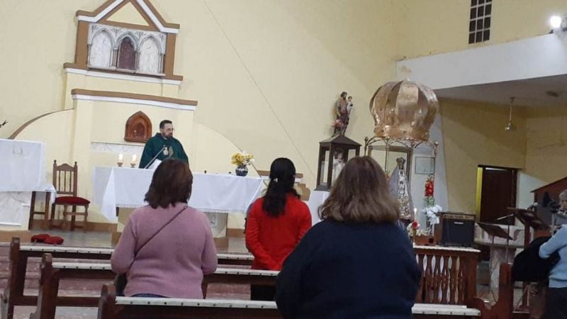 Con una caravana, culminaron las festividades de Jesús Niño