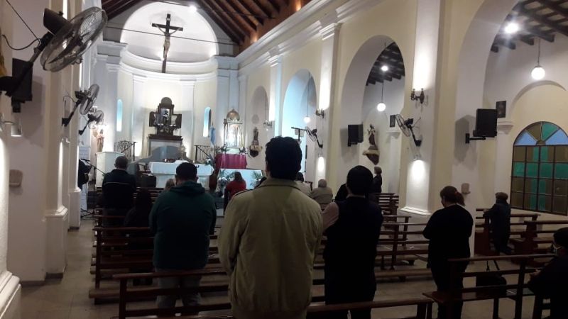 Fiestas en honor de San Roque en La Chacarita