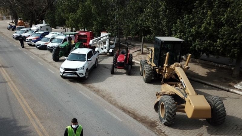Jalil e intendentes recorrieron Santa Rosa
