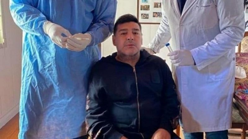 Maradona dio negativo en su hisopado por coronavirus
