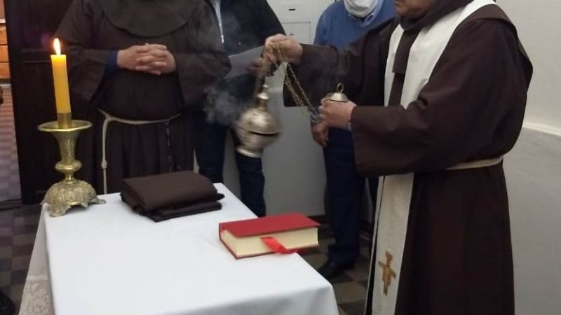 Celebran a Santa Clara de Asís en el Convento San Francisco