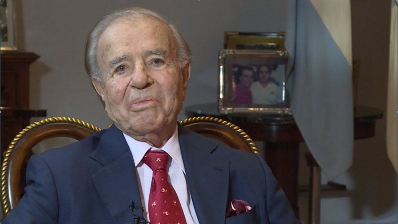 Menem no tiene coronavirus: el hisopado dio negativo