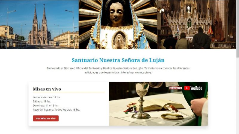 2° Jornada Mariana Nacional con celebraciones litúrgicas y culturales