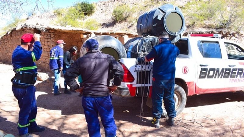 El Durazno, con agua potable