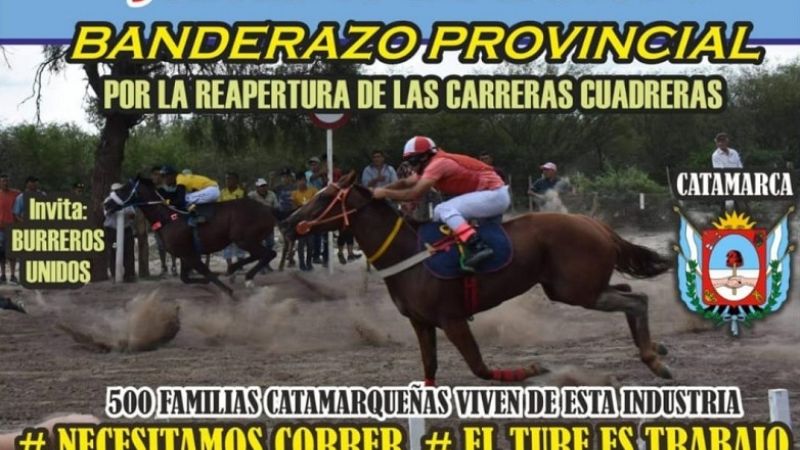Hoy "Banderazo Provincial" por la vuelta del turf