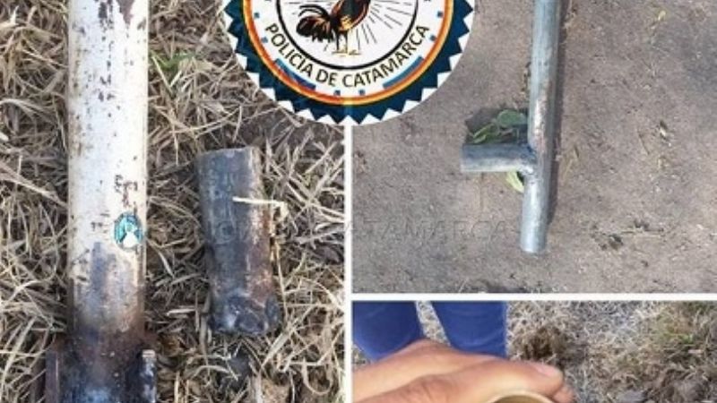 Tras confuso hecho, secuestran armas tumberas