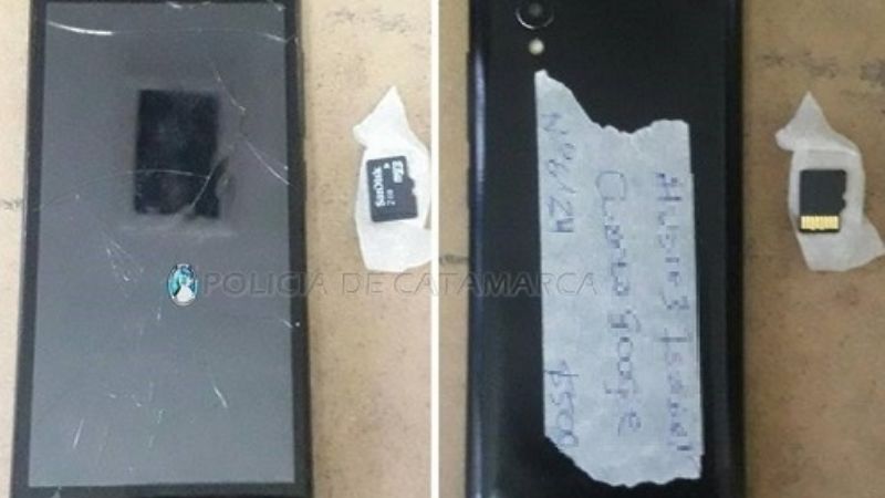 Recuperan dos celulares