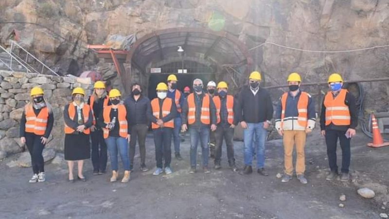 Diputados visitaron el complejo Minas Capillitas