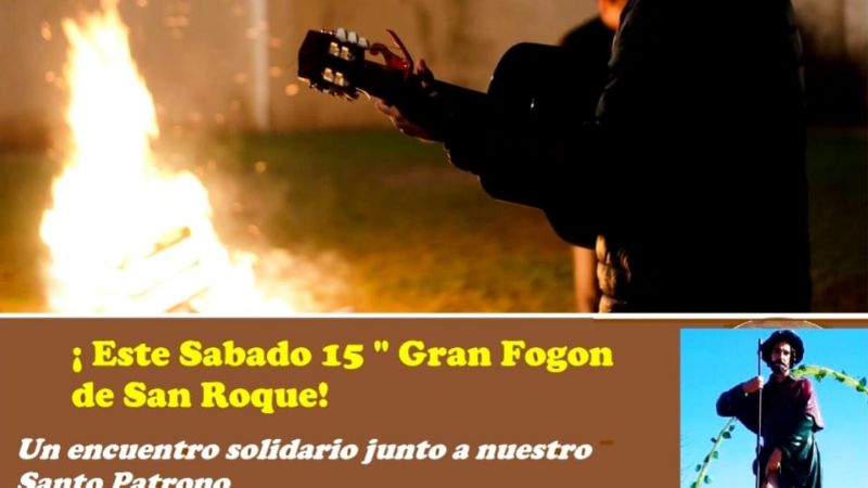 Este sábado, gran fogón de San Roque