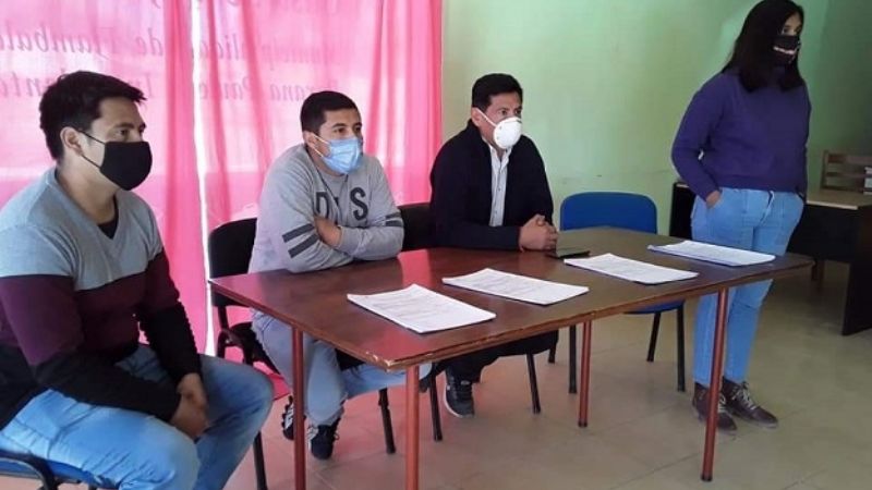 Jóvenes fiambalenses beneficiados con programa laboral