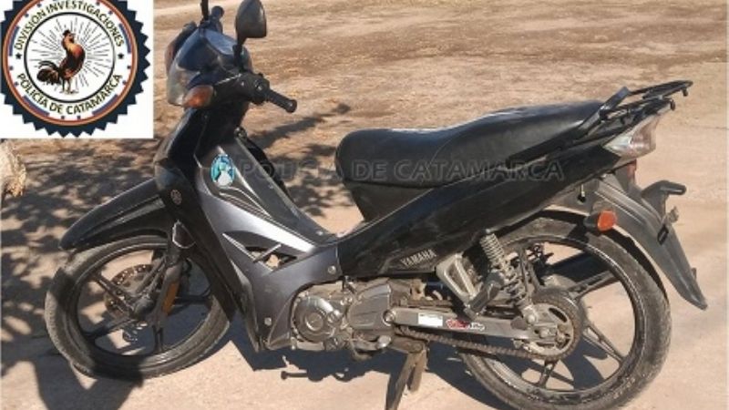 En la zona sur de la Capital recuperan una motocicleta sustraída