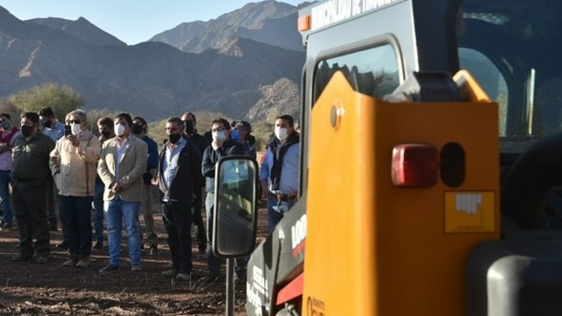 Se lanzó FOCAVIT y Longo anunció inversión en Tinogasta