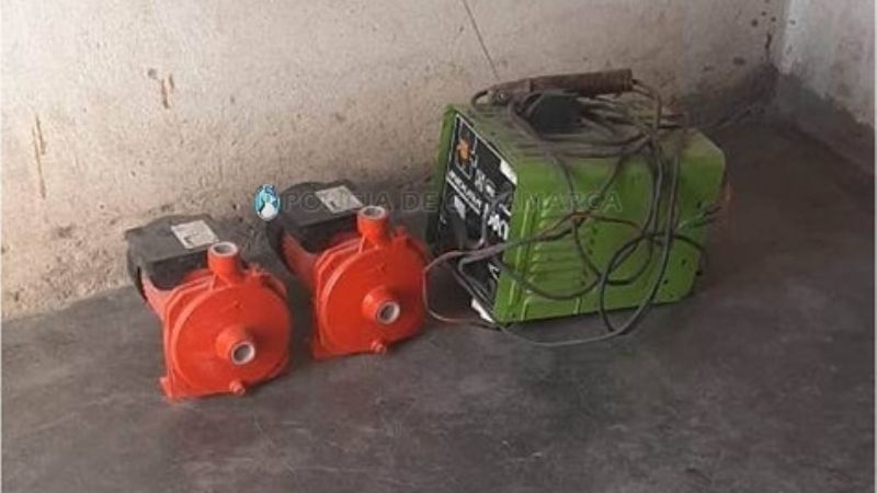 Recuperan varios elementos robados en una escuela de Tinogasta